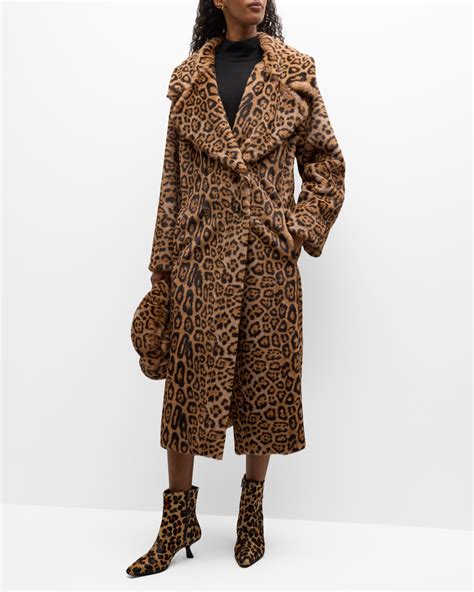 faux cheetah coat